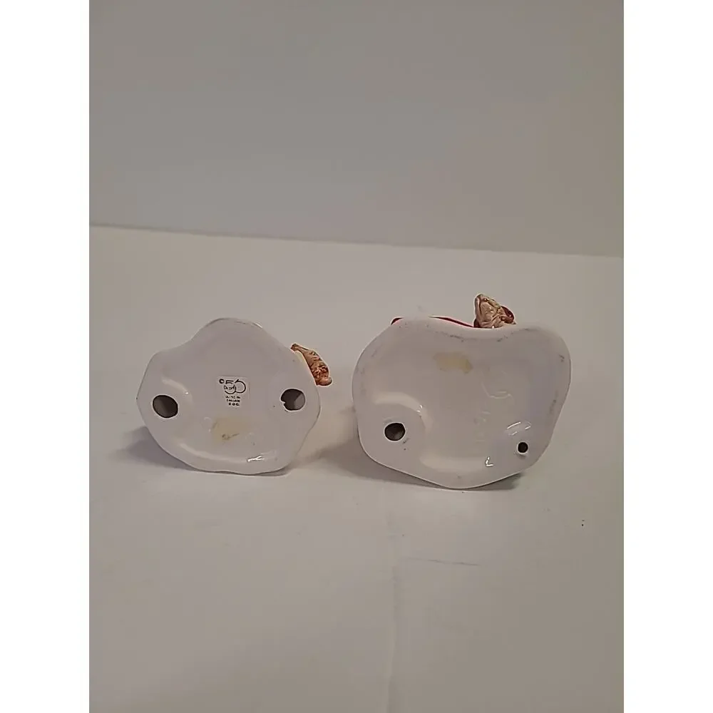 Dept 56 The Original Snow Village 2 Pc Set “Cat and Dog” #5131-4 Christmas